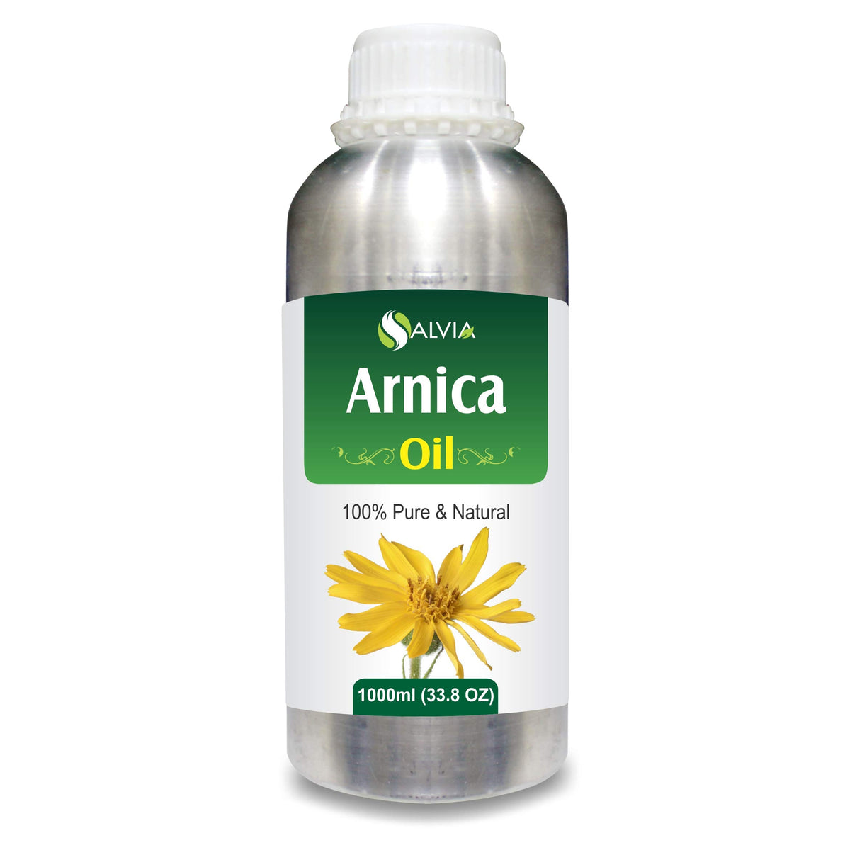 Salvia Arnica Essential Oil bottle for premium aromatherapy and massage.