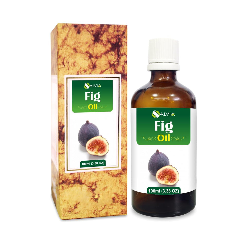 Salvia Fig Oil 100ml bottle - pure and natural fig oil for skin and hair care