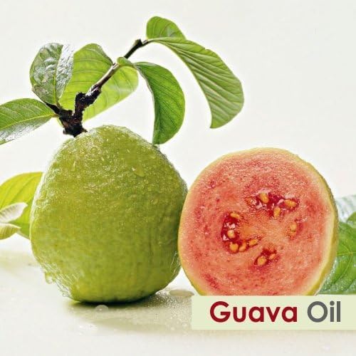 Salvia Guava Oil bottle pour demonstrates a smooth blend-ready carrier oil