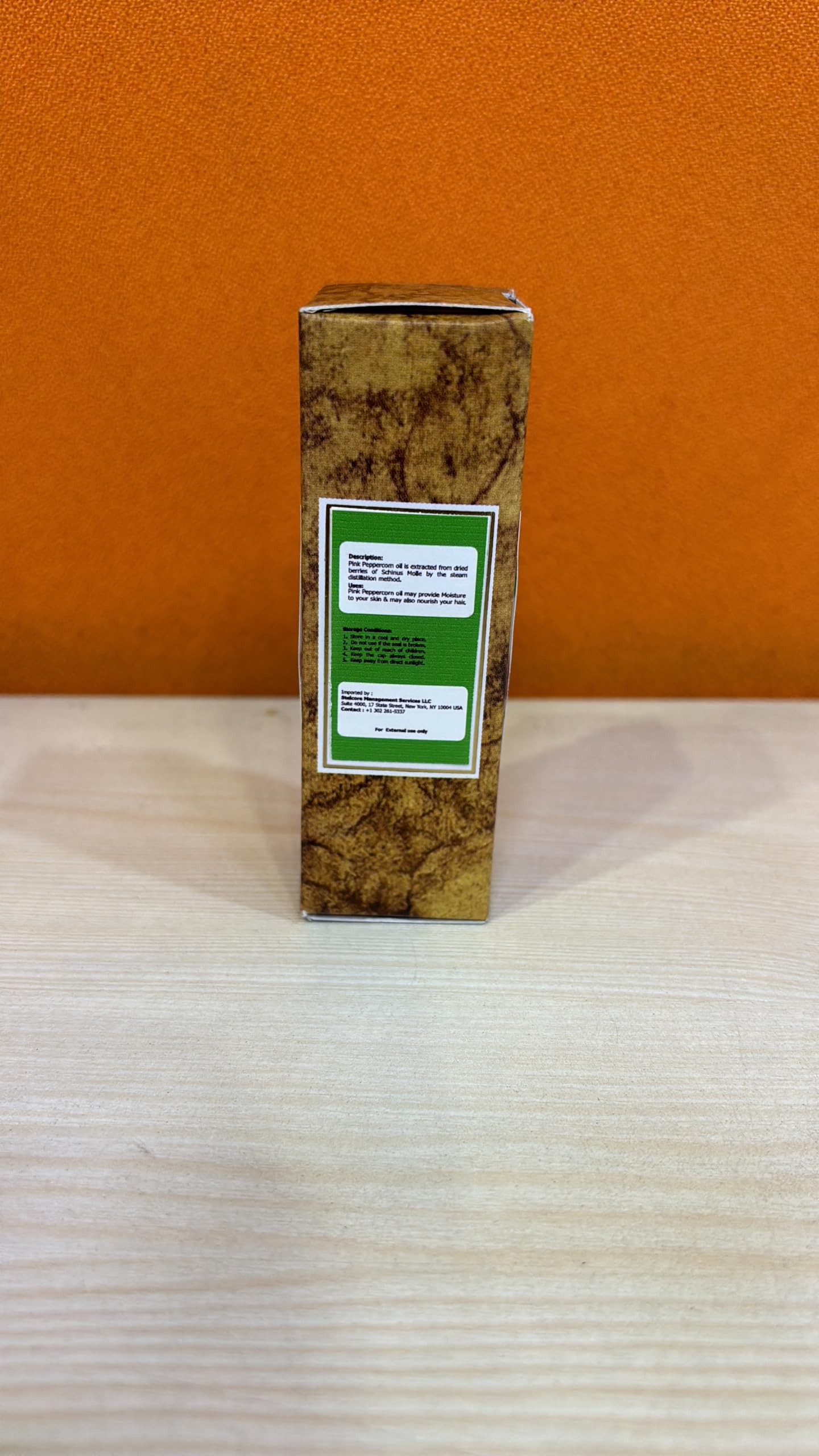 Dropper bottle of SALVIA Pink Peppercorn Essential Oil