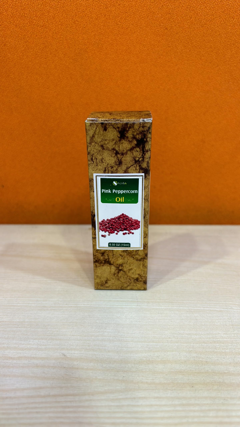 Packaging box for SALVIA Pink Peppercorn Essential Oil 15ml