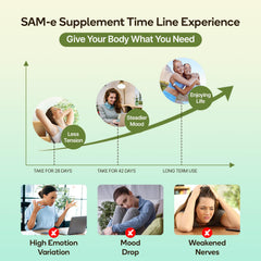 Vitamin D3 and B-vitamin blend in the SAM-e capsule complex