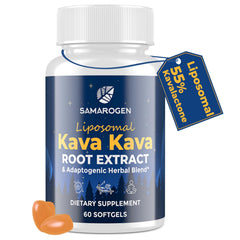Samarogen Kava Kava capsules bottle – 60 softgels