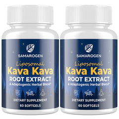 Samarogen Kava Kava capsules bottle – 120 softgels