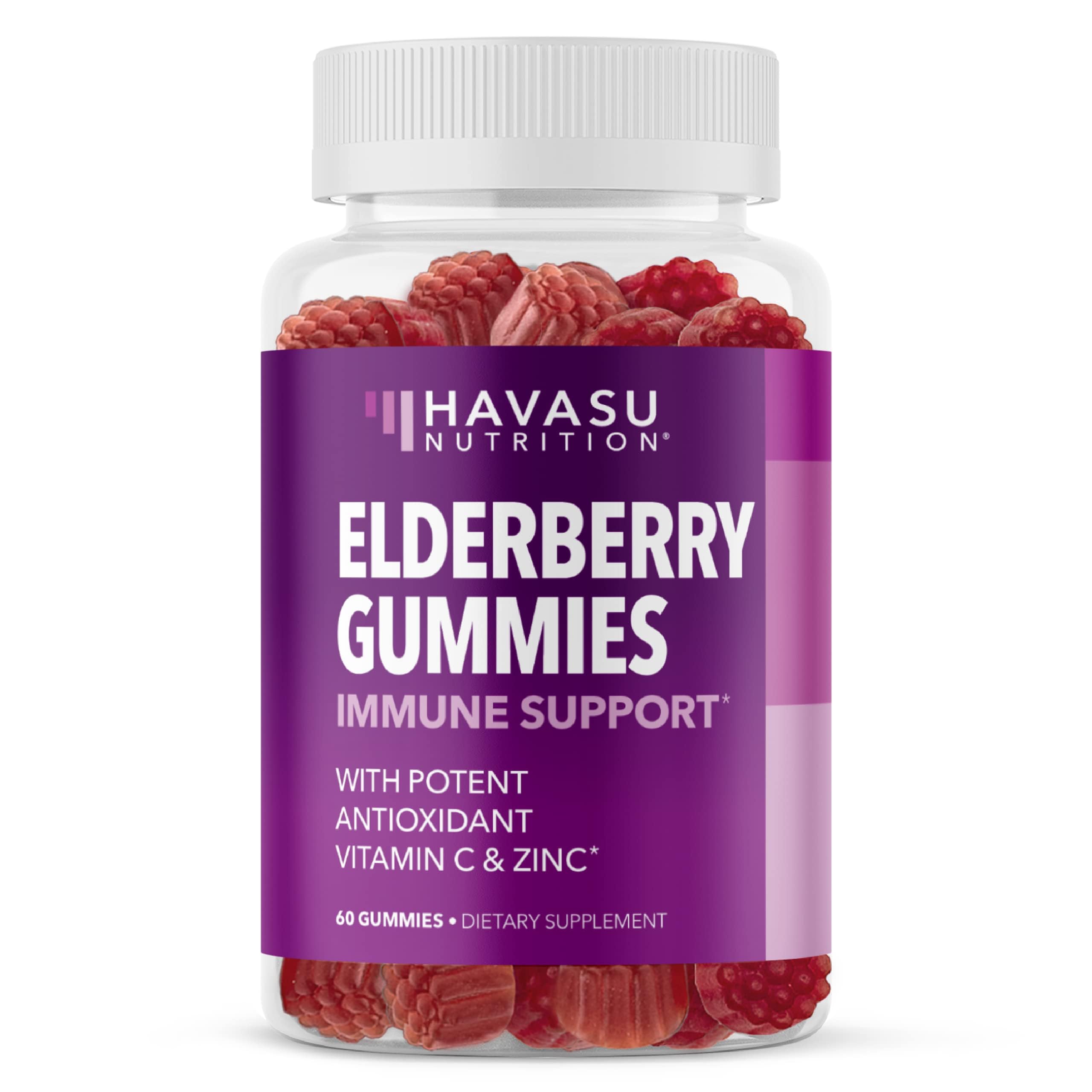 Sambucus elderberry gummies for adults – immune support