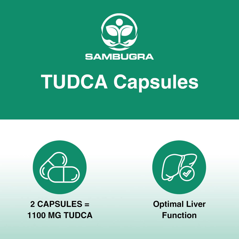 Non-GMO, gluten-free, gelatin-free Sambugra TUDCA formula