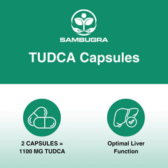 Non-GMO, gluten-free, gelatin-free Sambugra TUDCA formula