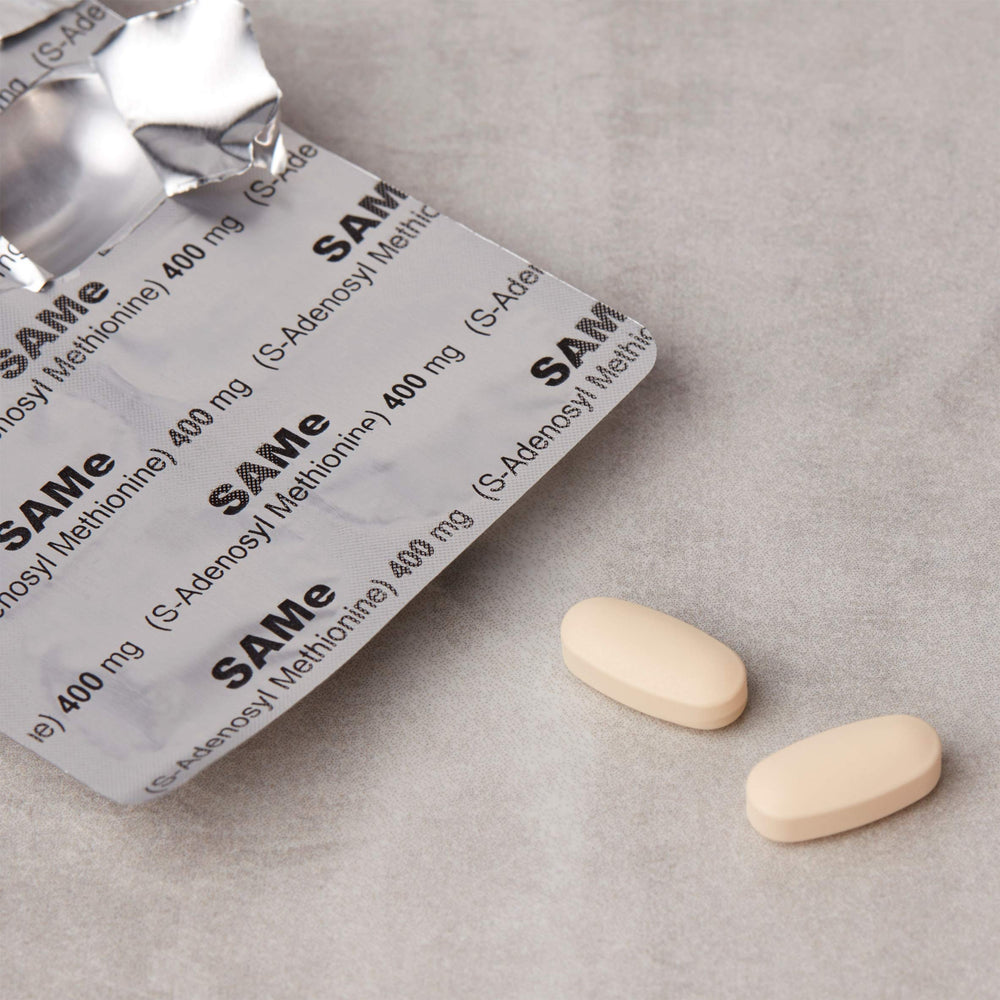 Close-up of label showing 400MG CoQ10