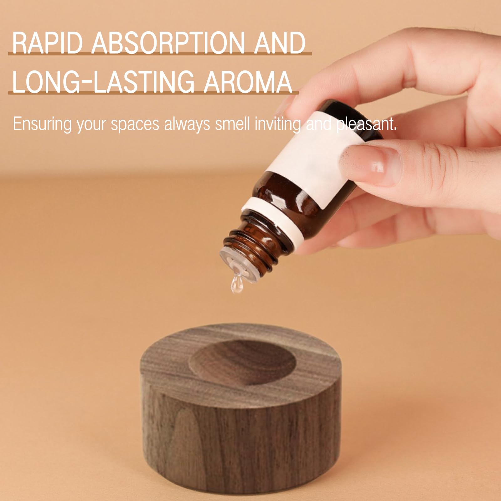 SAMIQU bedroom setup with diffuser adding calming scent