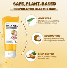 Samnyte Kids Hair Gel creates soft waves with natural movement.