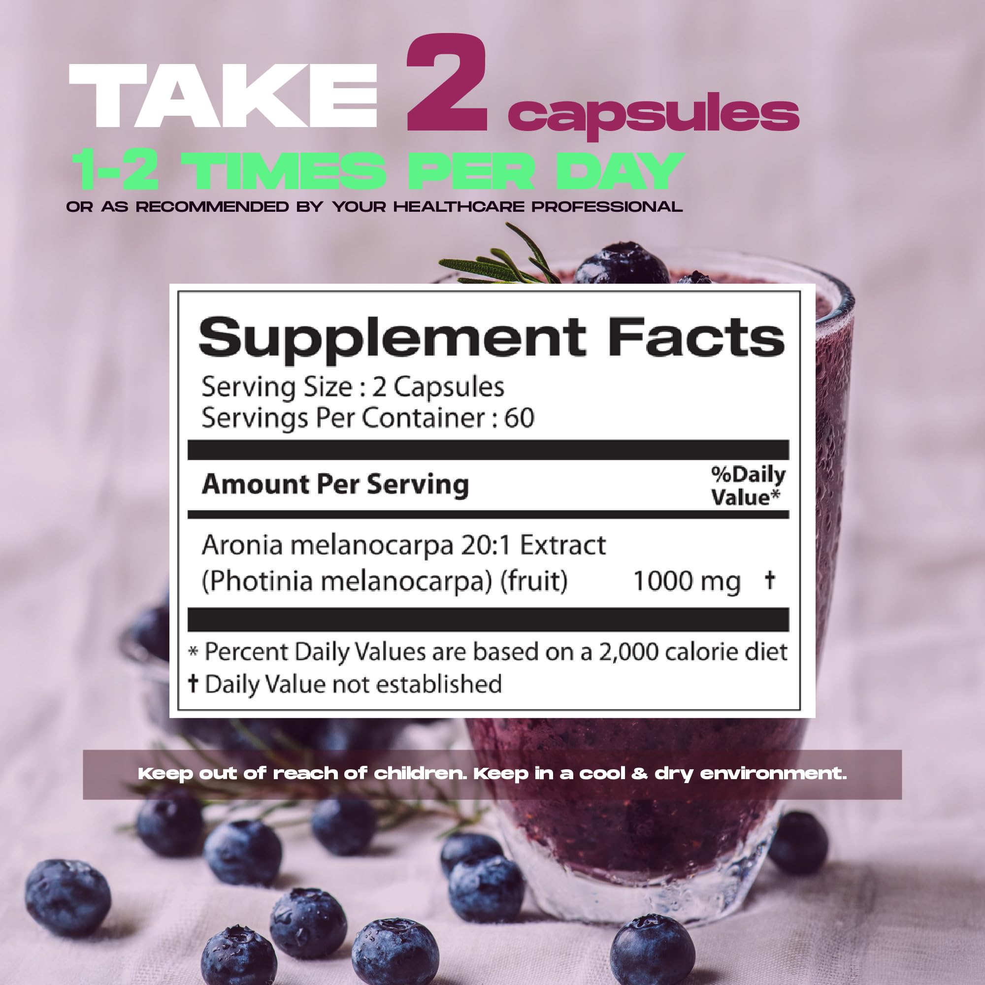 Capsules on white background