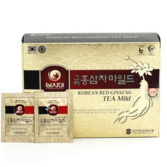 Back of SAMSIDAE Instant Tea box with product details