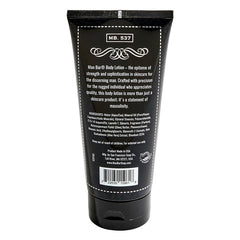 San Francisco Soap Company Man Bar Lotion Midnight Amber label showcases premium masculine fragrance