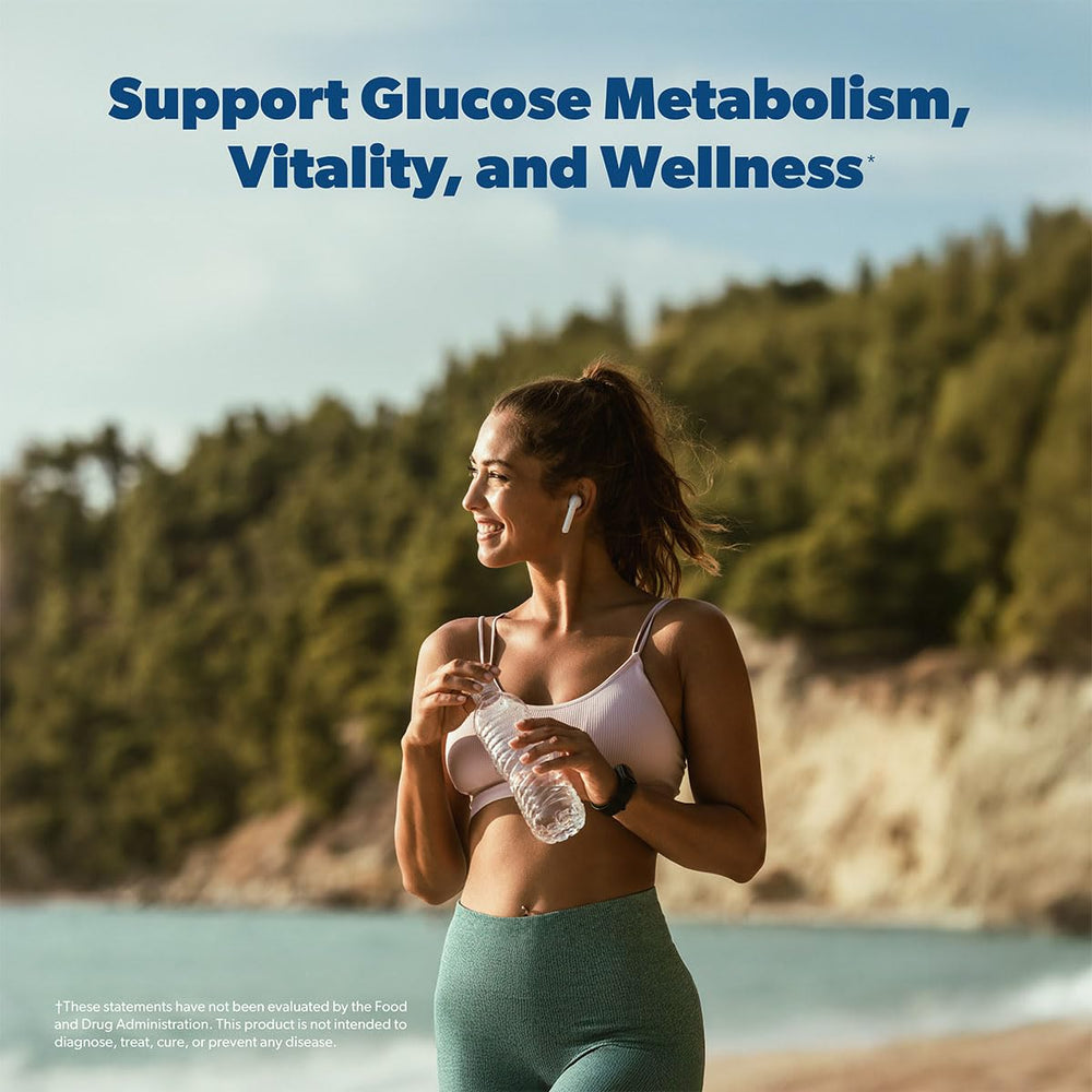 Bottle with packaging and capsules