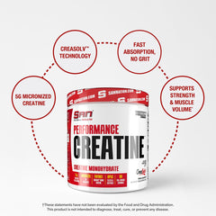 Creatine powder mixed quickly with no residue