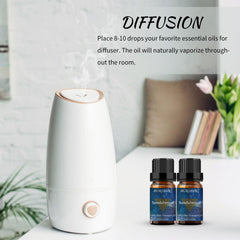Packaging for Sandalwood Essential Oil 2-pack