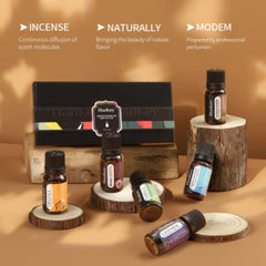 Sandalwood, Freesia and Deep Ocean oils in a trio