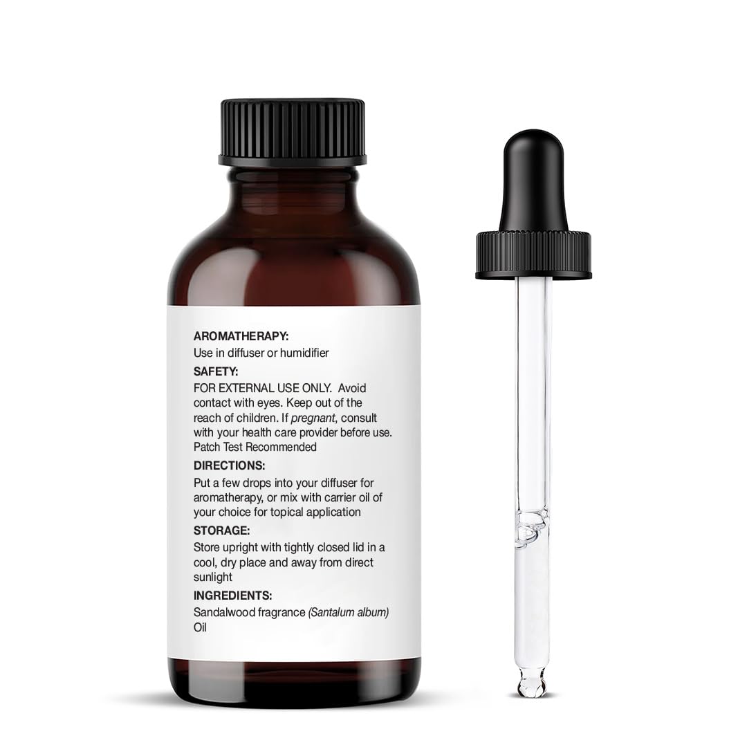 Sandalwood oil sourced from premium regional regions