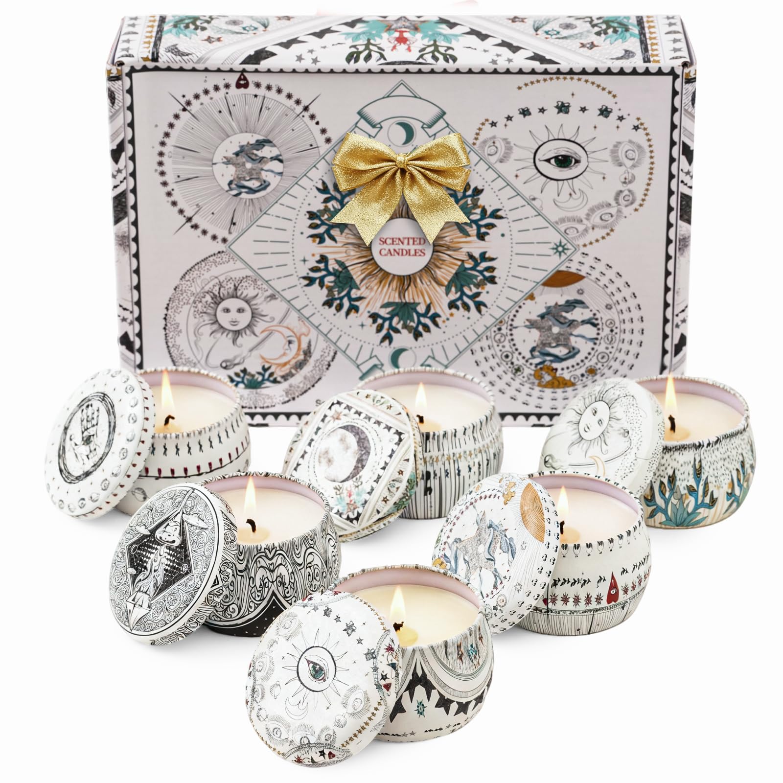 Sandalwood Rose scent candle