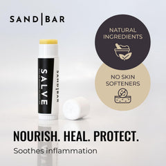 SandBar Callus Salve chapstick-style application demonstrates precise, mess-free treatment