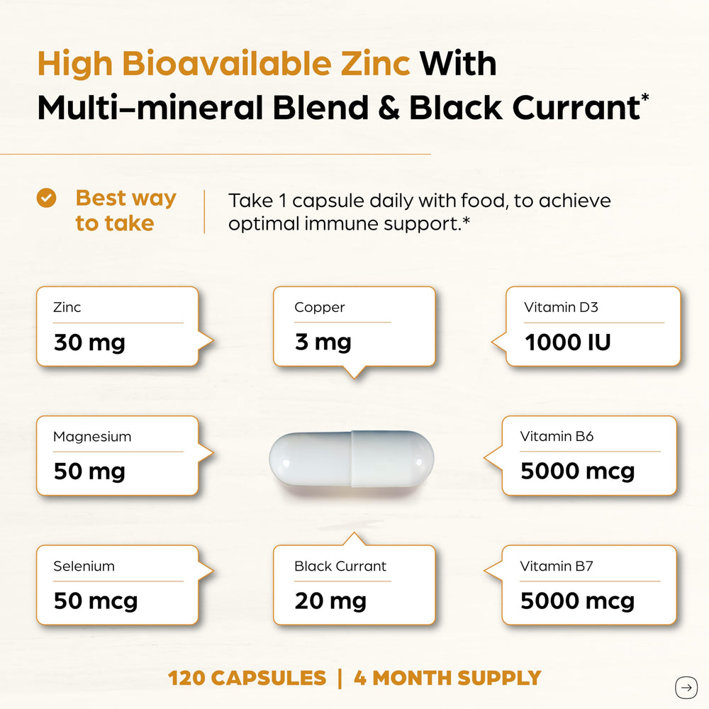Nutritional ingredients and bottle close-up
