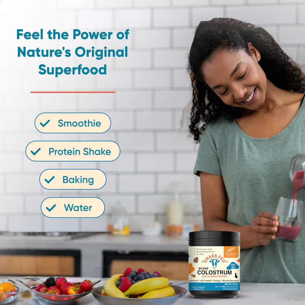 Certified USA production label highlighting NSF-GMP compliance.