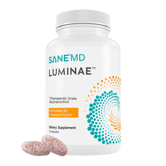 SANE MD Luminae 7-Keto DHEA bottle - front view
