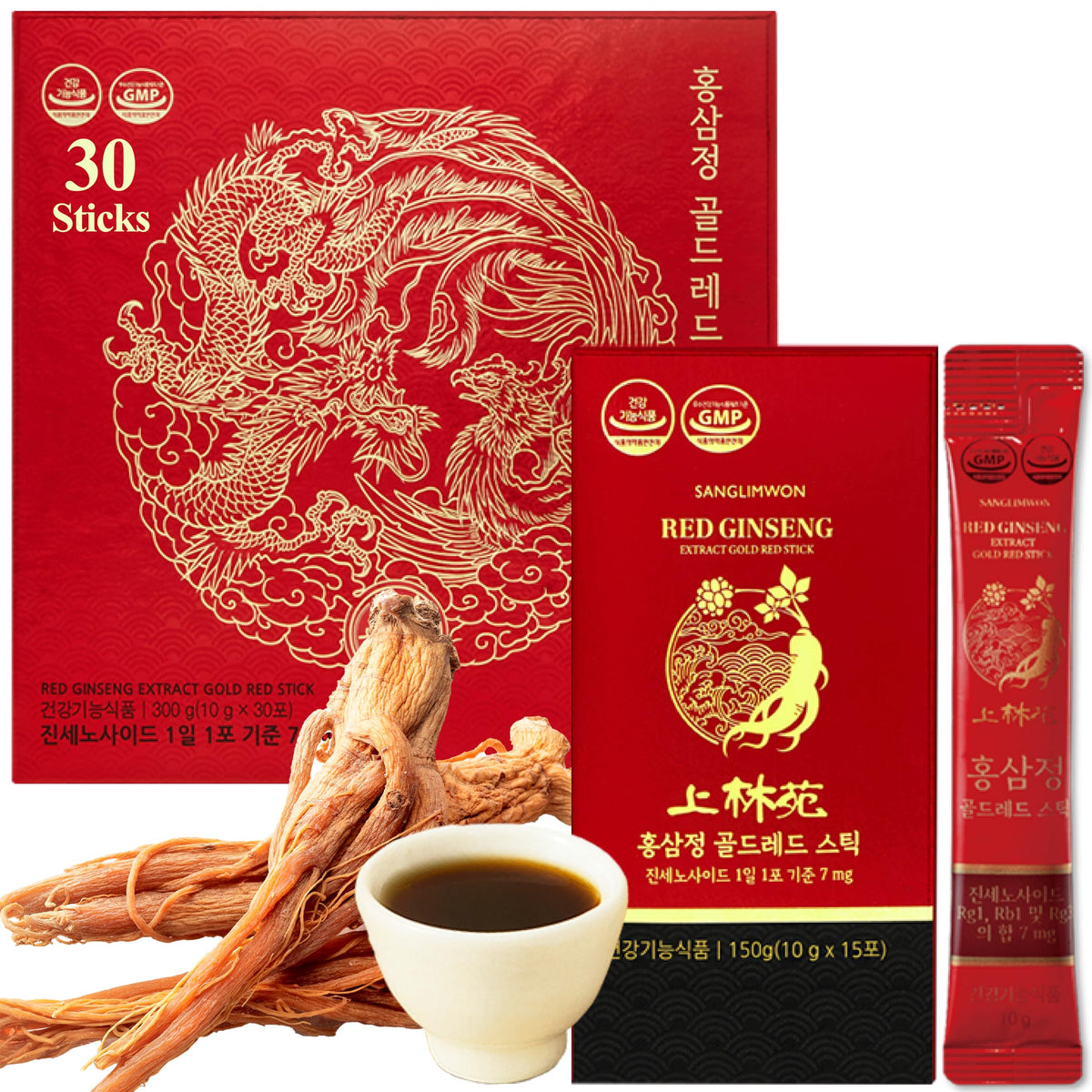 Sanglimwon Korean Red Ginseng Gold Stick packaging front