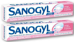 Sanogyl Soin Gencives Toothpaste 2x75ml tubes for irritated gums