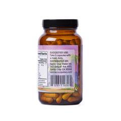 Santa Cruz Paleo capsule routine shown for daily five-capsule intake