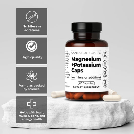 Nutrition image showing 166 mg magnesium glycinate per serving