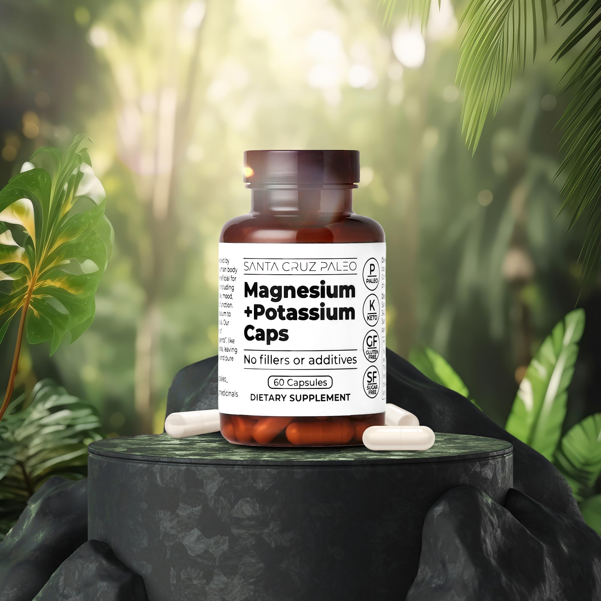 Paleo, keto, gluten-free and sugar-free mineral supplement