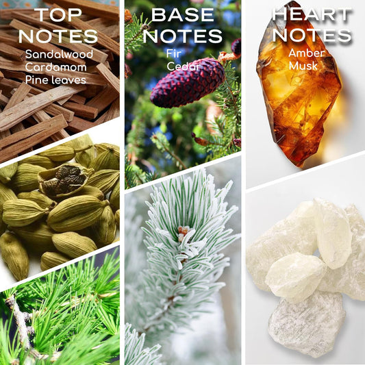 Packaging for Santal essential oil diffuser oil (30ml)