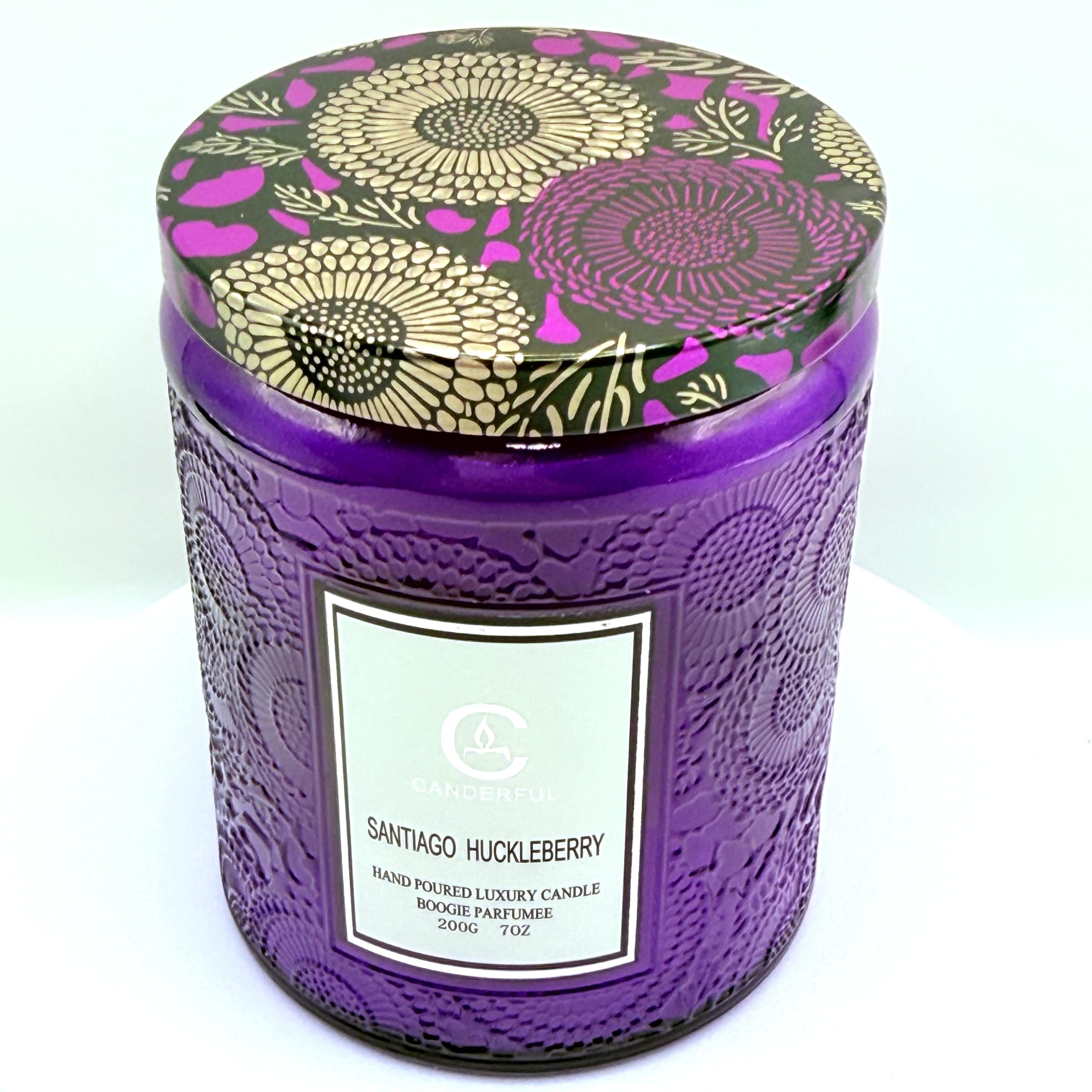 Santiago Huckleberry deep wood and spicy aroma