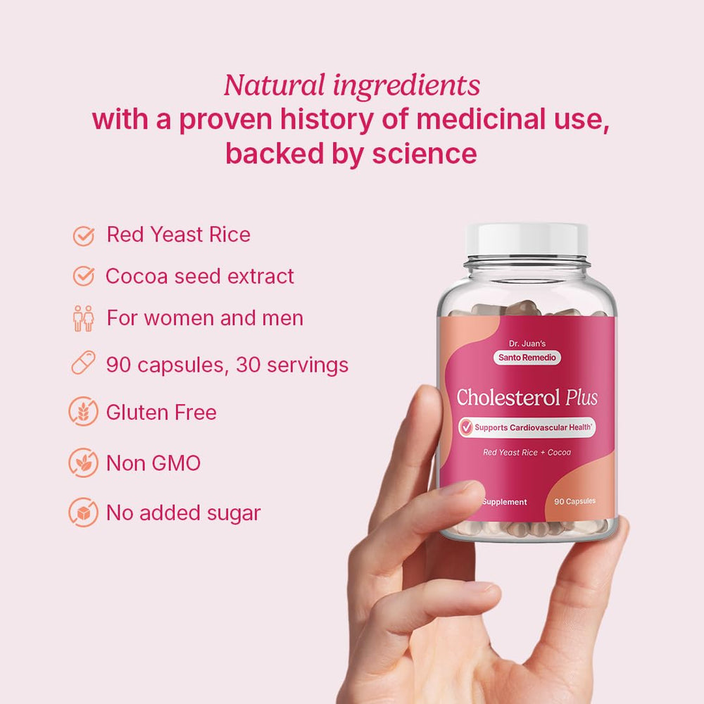 Ingredients overview for Santo Remedio Cholesterol Plus