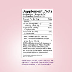 Entalla Will Powder pink grapefruit flavor in a glass.