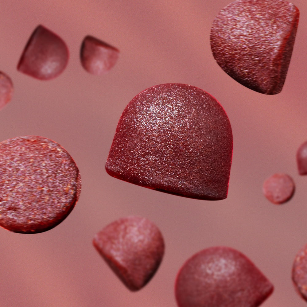 Close-up illustration of dietary fiber and prebiotics