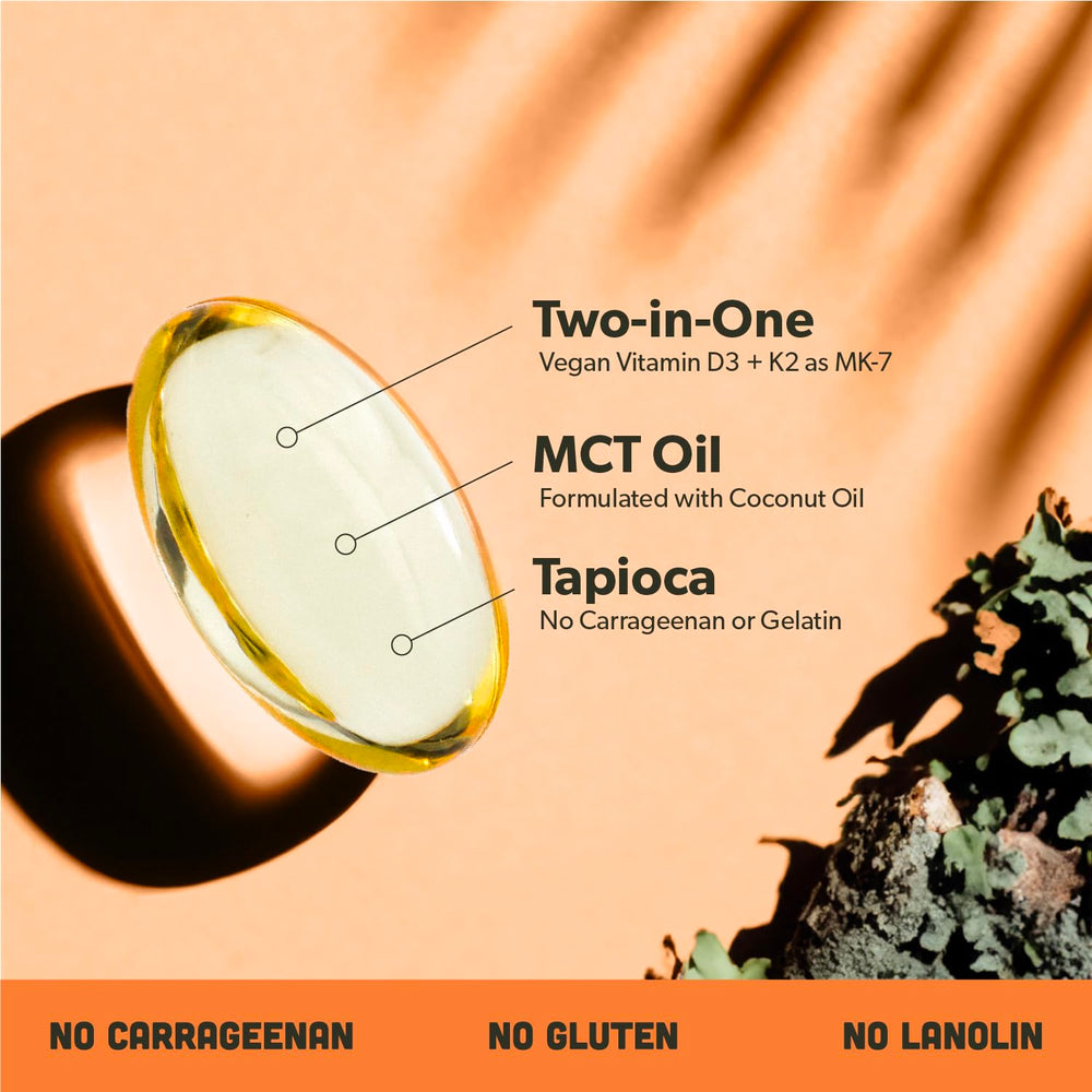 Origin of ingredients: Vitamin D3 from lichen for vegan formula