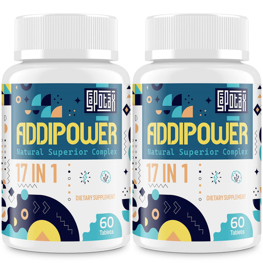 Sapotax 17-in-1 brain supplement bottle with tablets
