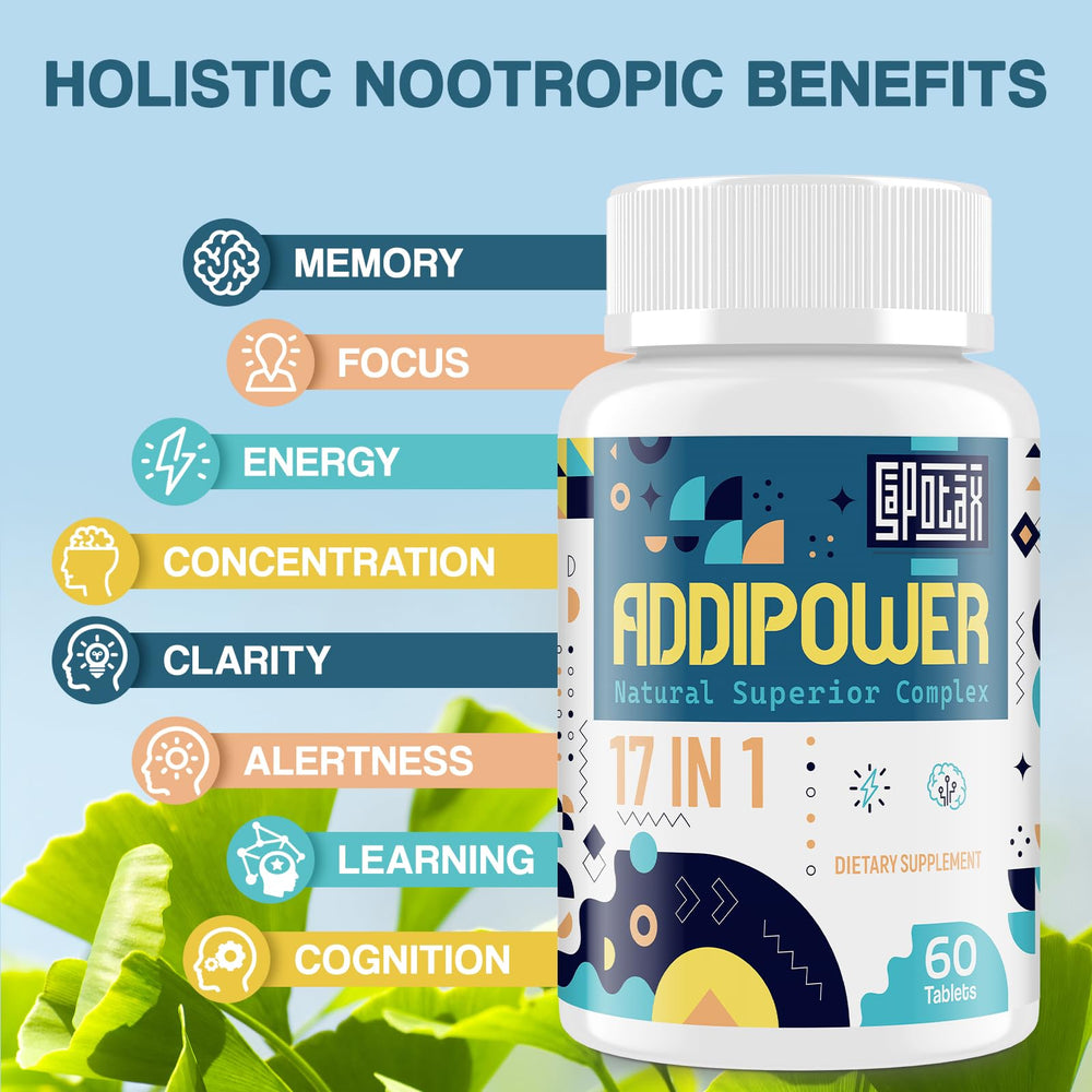Vegan, non-GMO Sapotax 17-in-1 tablets