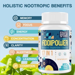 Vegan, non-GMO Sapotax 17-in-1 tablets