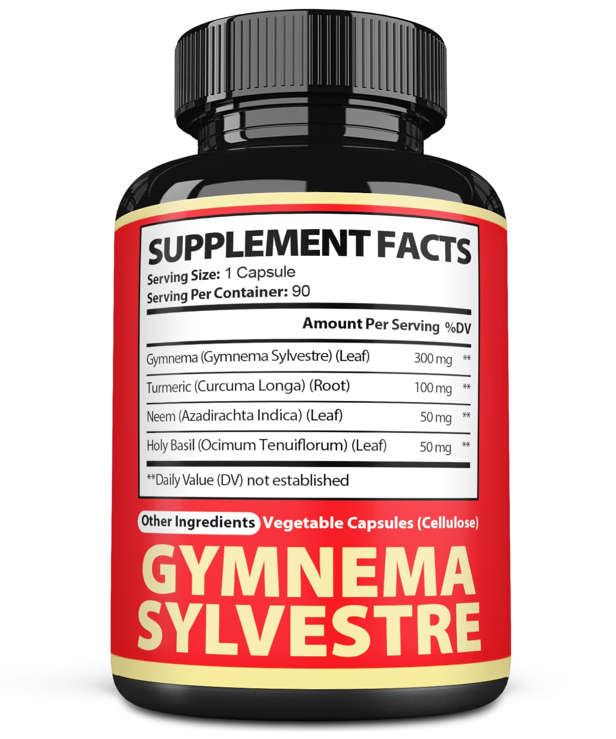 Graphic highlighting a 3-month supply of capsules