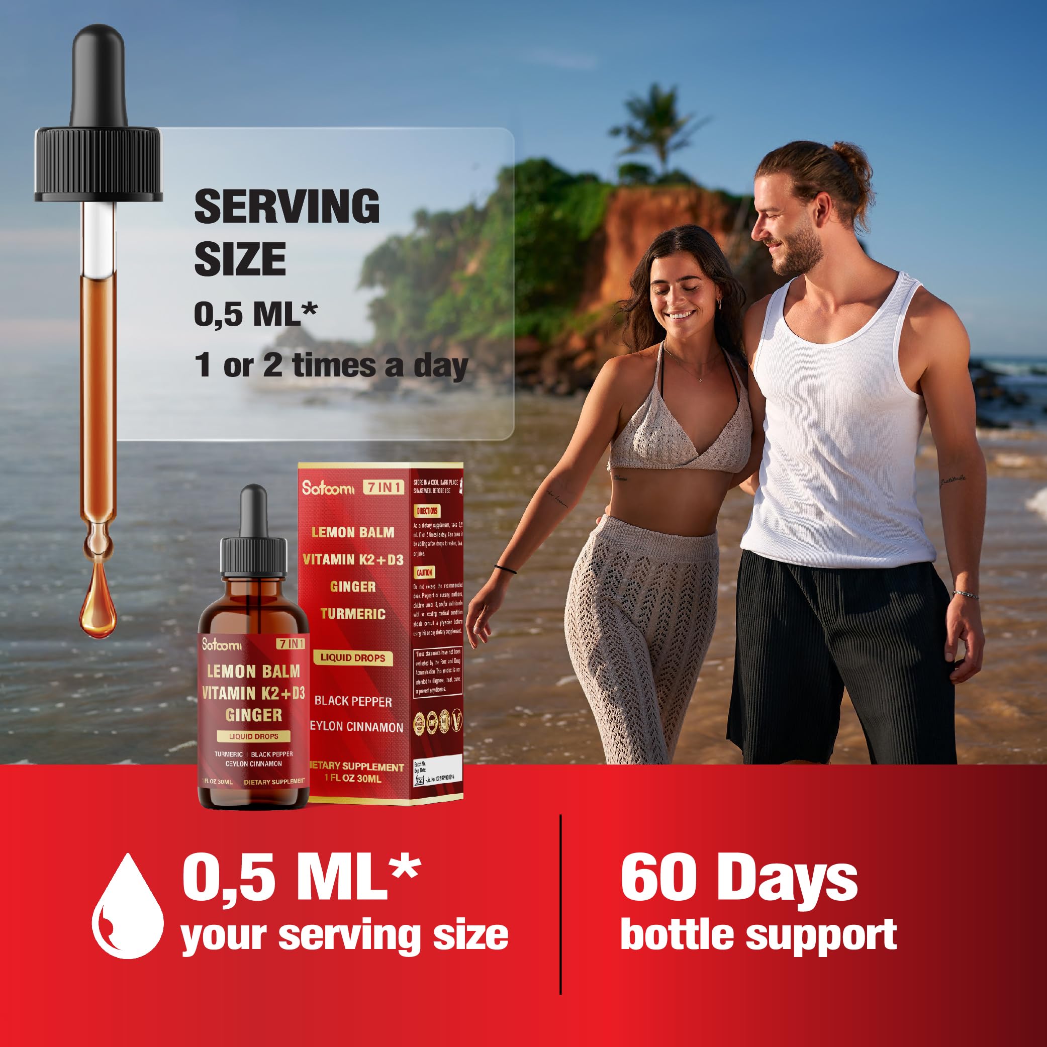 Product label highlighting a 60-day supply