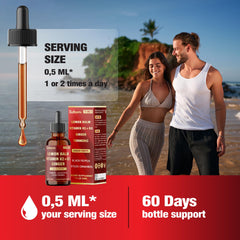 Product label highlighting a 60-day supply