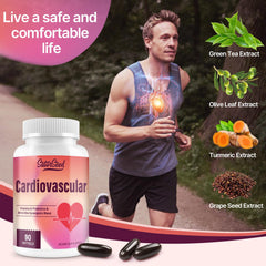 Nutritional benefits icons for SatorSeed cardiovascular blend