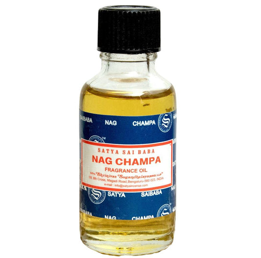 Satya Sai Baby Nag Essential Oil bottle 30 ml in packaging