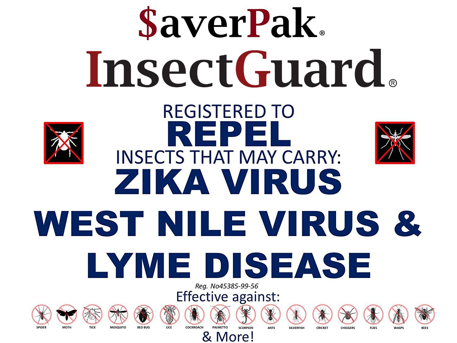 SaverPak InsectGuard applying on clothing demonstrates quick protection during outdoor activities