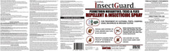 SaverPak InsectGuard dries odorless in about two hours