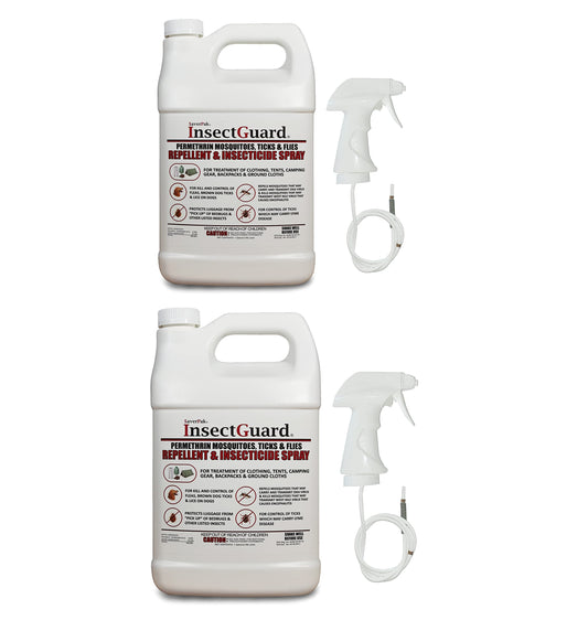 SaverPak InsectGuard gallon bottle ready-to-use permethrin for clothing and gear protection