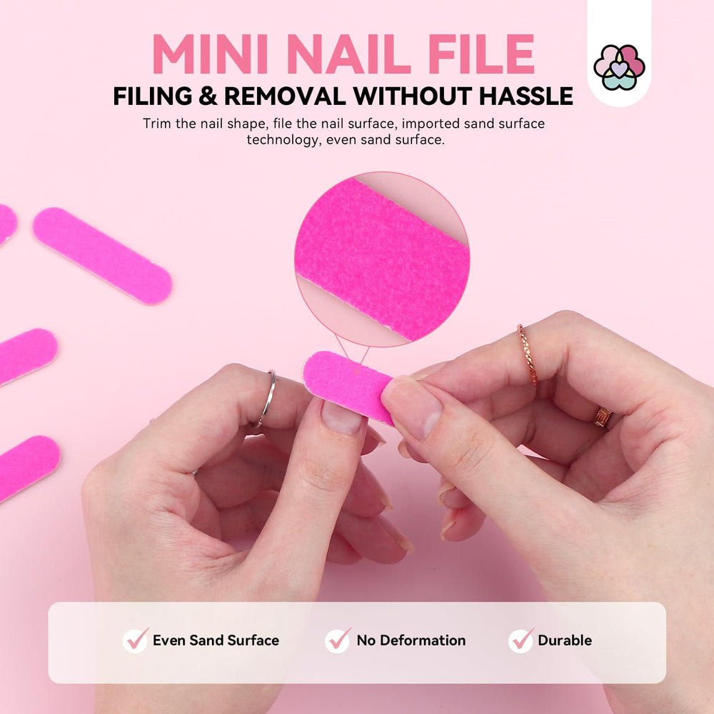 SAVILAND adhesive tabs offer quick, secure nail tip application.